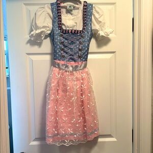 ISAR-TRACHTEN Girls Bavarian Dress